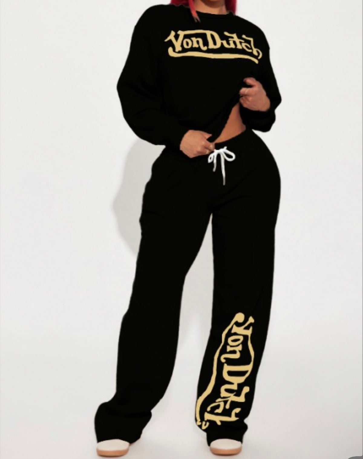 Letter Pants Set