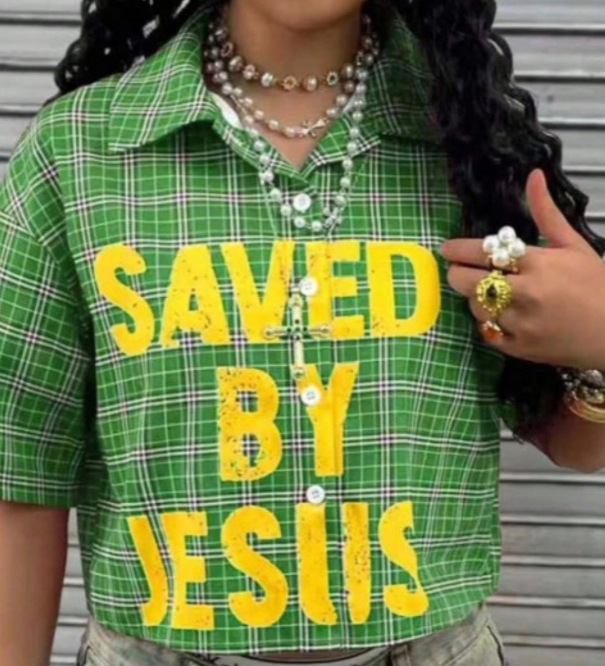 Plaid Button Shirt