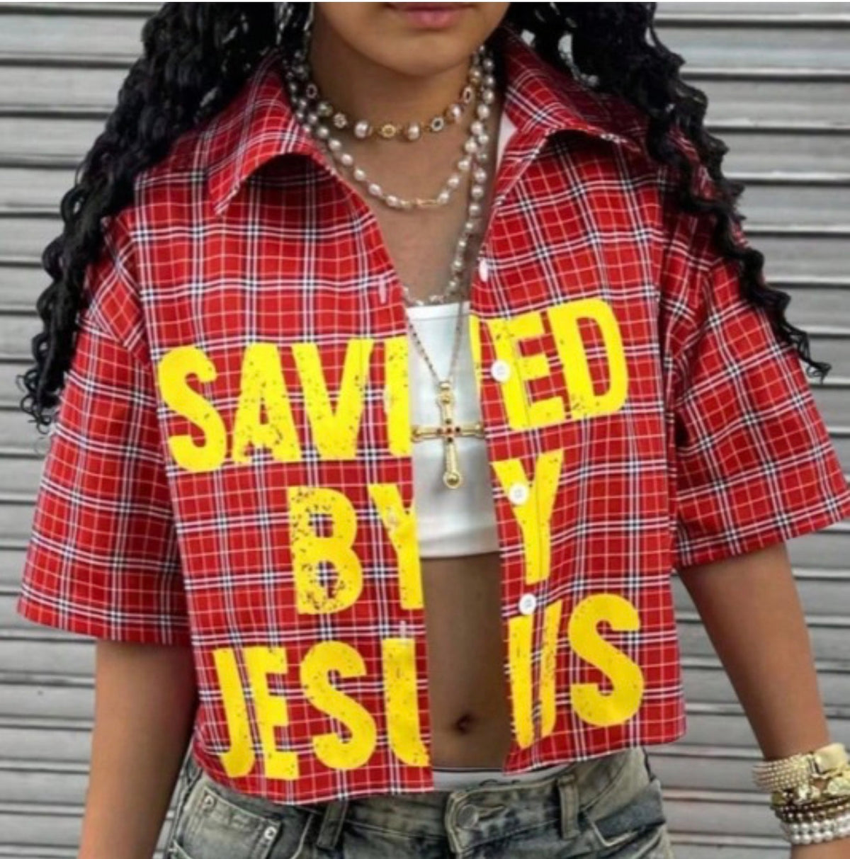 Plaid Button Shirt